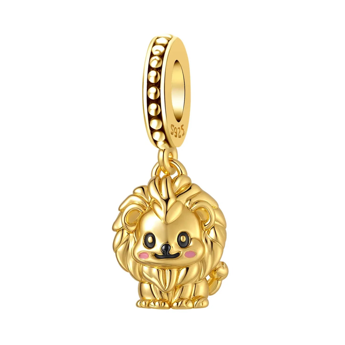 925 Sterling Silver Cute Pet Animal Pendant Charm Gift