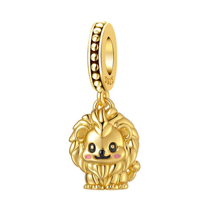 925 Sterling Silver Cute Pet Animal Pendant Charm Gift