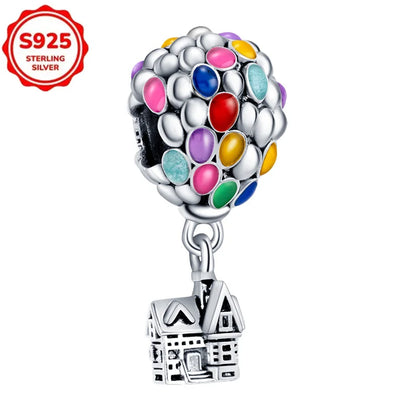 Disney 925 Sterling Silver Pixar Character Bead Charm