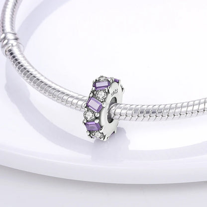 925 Sterling Silver Spacer Beads Charms for DIY Bracelets Jewelry Gifts for Women