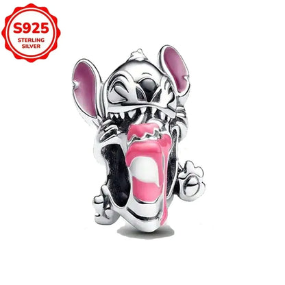Disney 925 Sterling Silver Pixar Character Bead Charm