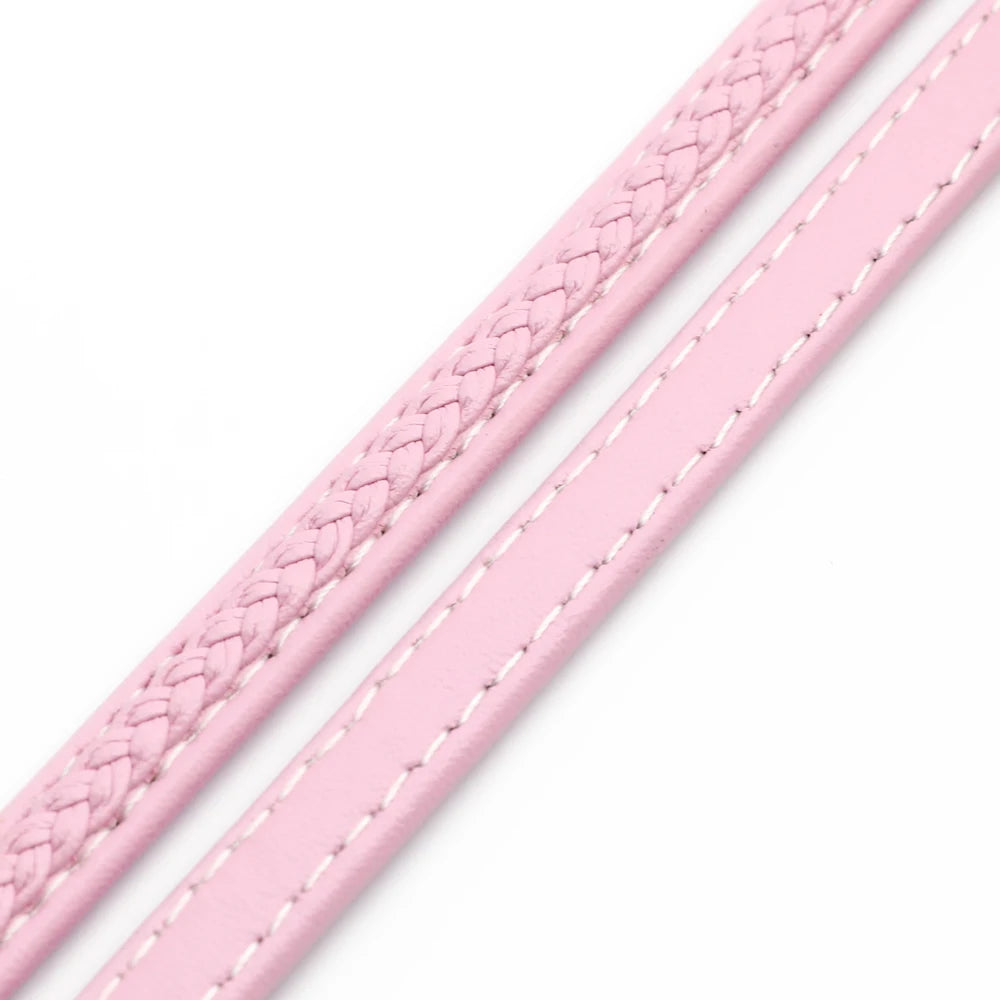 Vibrant Faux Leather Braided Cord for DIY Bracelets and Jewelry Making