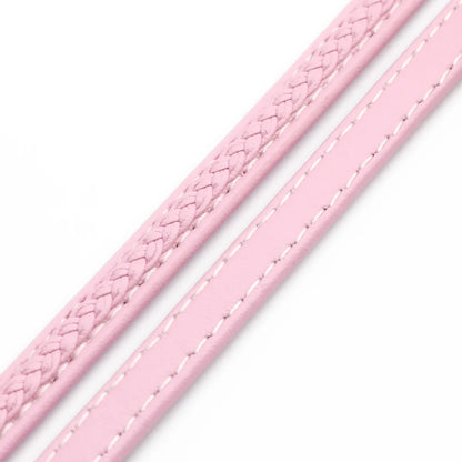 Vibrant Faux Leather Braided Cord for DIY Bracelets and Jewelry Making