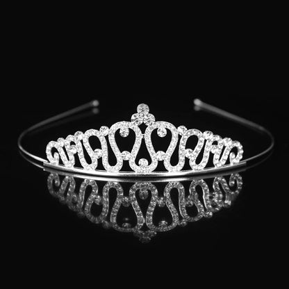 Elegant Crystal Princess Tiaras for Girls Wedding Party Hair Accessories