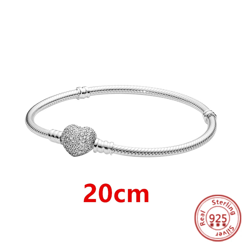 925 Sterling Silver Zodiac Pendant with Colorful Zircon for Charm Bracelets GDL019-20 3mm-4mm