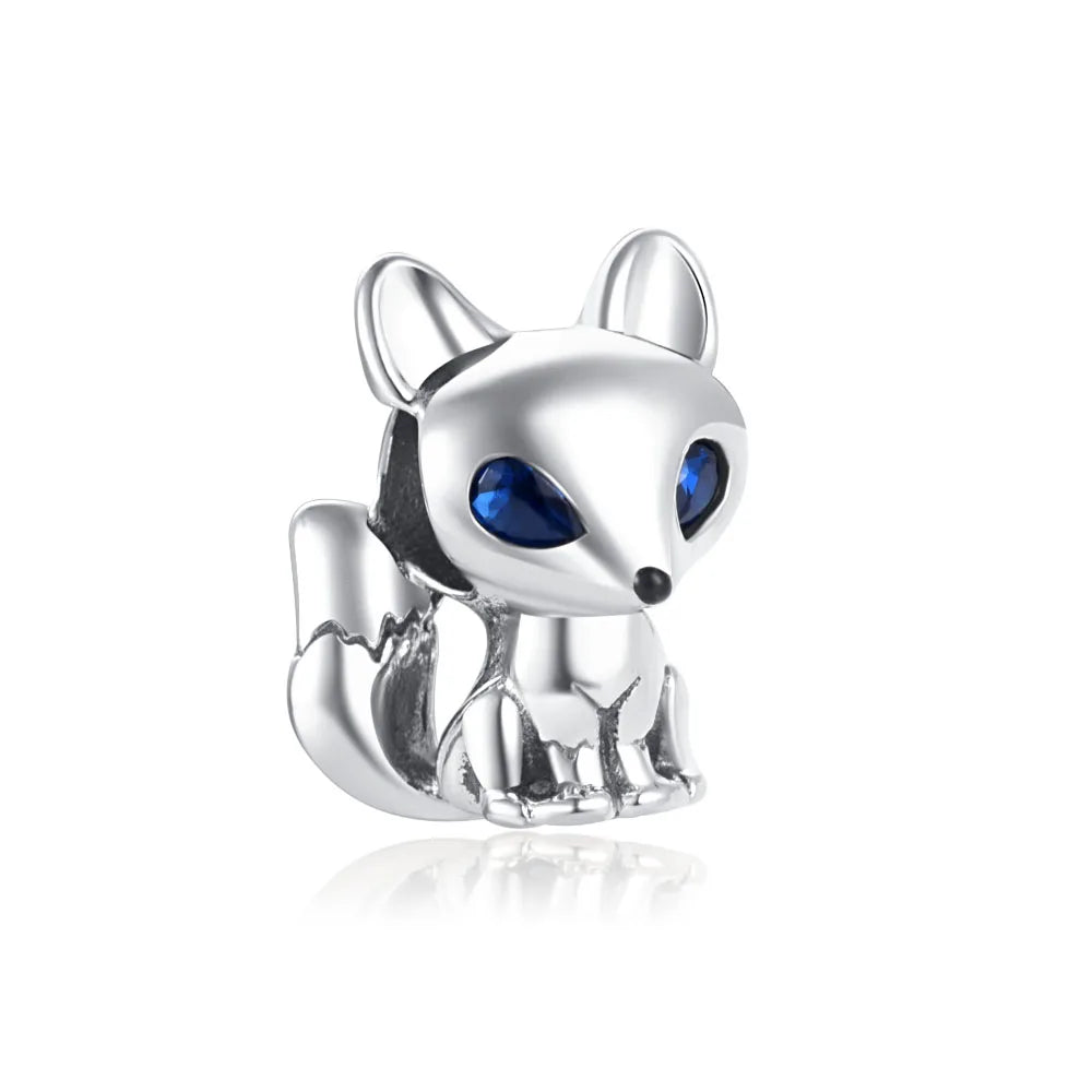 European 925 Sterling Silver Animal Series Charms Beads for Dog Cat Snake Rabbit Jewelry Fit for Bracelets and Necklaces for Women