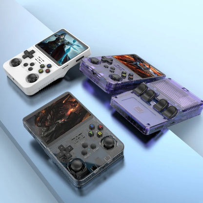 128GB Open Source R36S Retro Handheld Game Console Linux 3.5 Inch IPS Pocket Portable Player With 15000 Preloaded Games