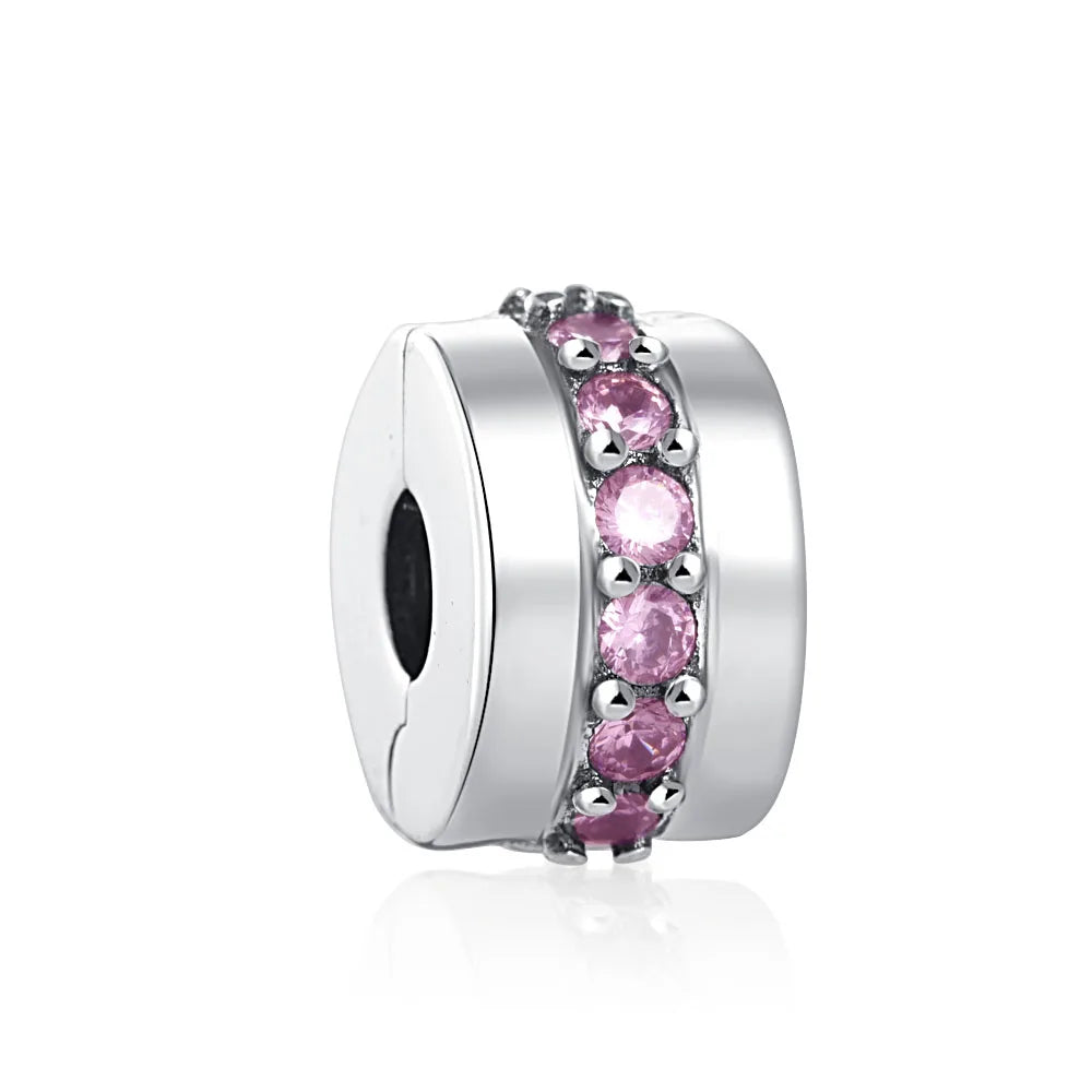European Clip Safety Moon Star Family Tree Clover Beads for 925 Silver Bracelet Necklace Jewelry Accessories for Women