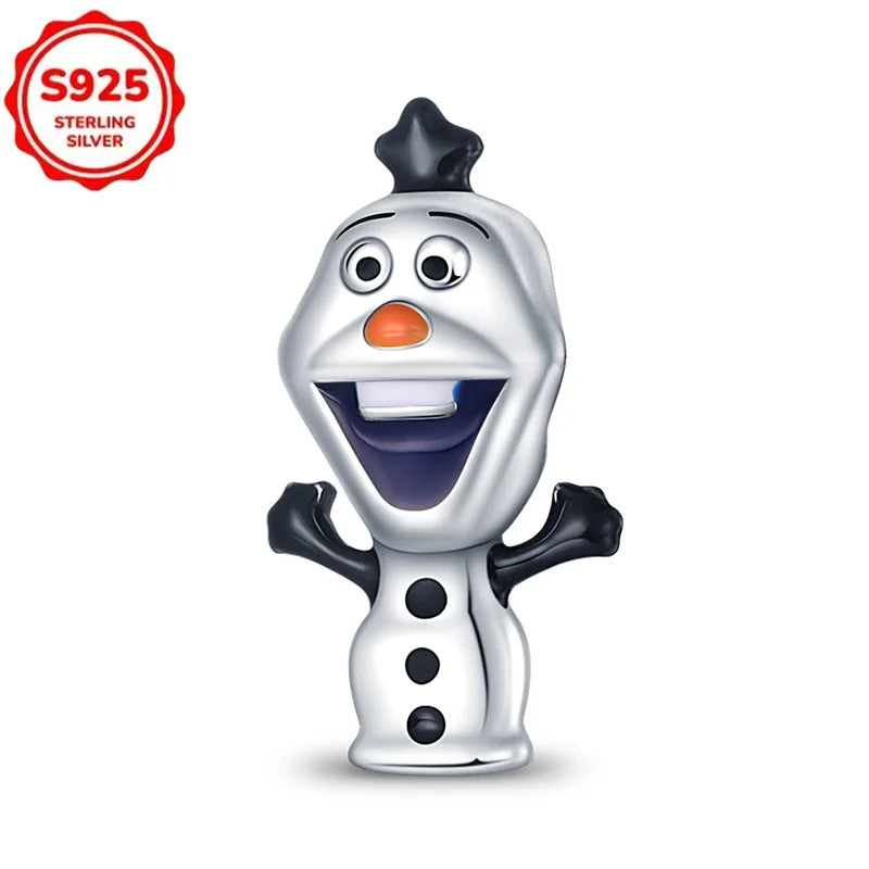 Disney 925 Sterling Silver Pixar Character Bead Charm