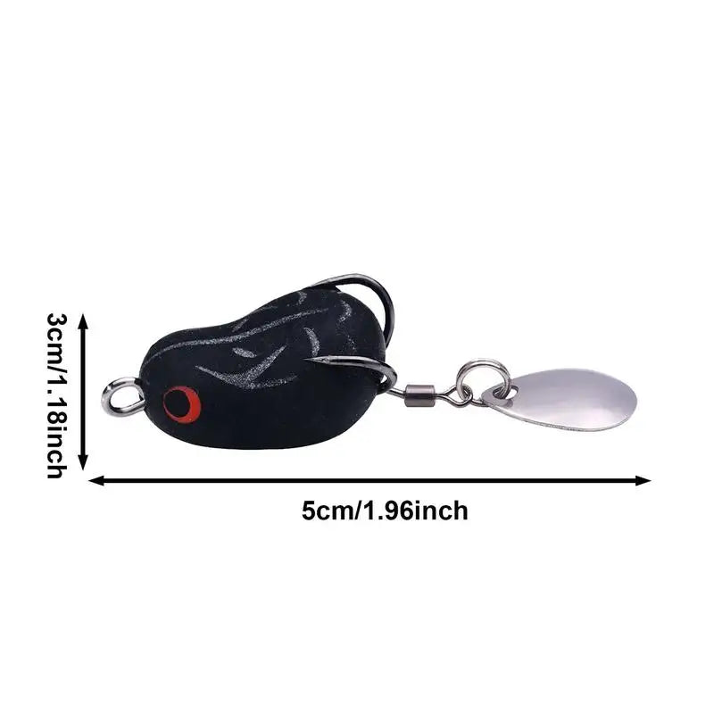 Fishing Lures Frog Attractive Fishing Frogs Sequin Bait