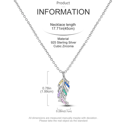 925 Sterling Silver Firefly Heart Zircon Pendant Necklace for Women Anniversary Birthday Gifts KTN040