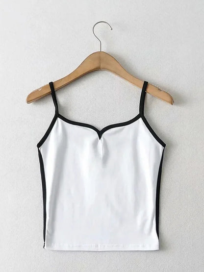 Black crop top summer sexy tops women 2024 spaghetti strap top casual v neck camis knit sleeveless cami top army green cami gray