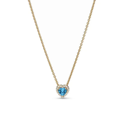 Zircon Love Heart Pendant Necklace Top Rated DIY Jewelry Charm for Women B5770