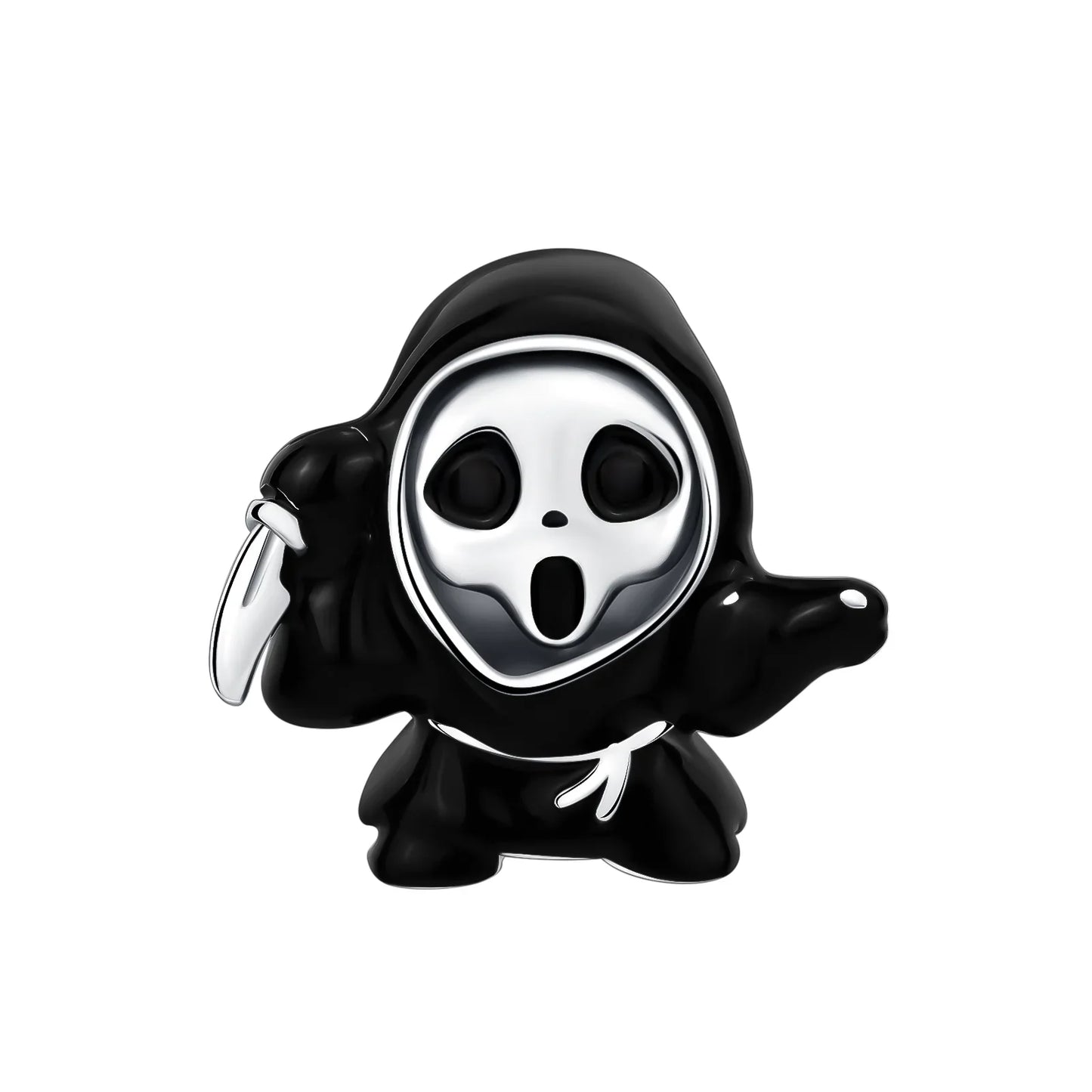 925 Sterling Silver Halloween Charms Pumpkin Ghost Witch Hat Pendant Beads for DIY Bracelet Necklace