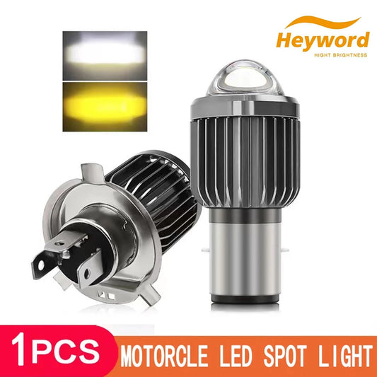 10000Lm H4 CSP LED Motorcycle Headlight 12V Hi Lo White