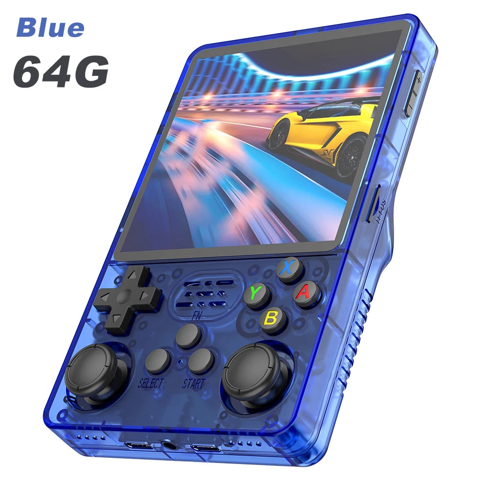 2025 NEW 4"IPS Big Screen R36S Plus Retro Handheld Game Console Linux 64-bit System RK3326 Portable Pocket ARKOS 2.0 R36SPLUS