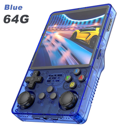 2025 NEW 4"IPS Big Screen R36S Plus Retro Handheld Game Console Linux 64-bit System RK3326 Portable Pocket ARKOS 2.0 R36SPLUS