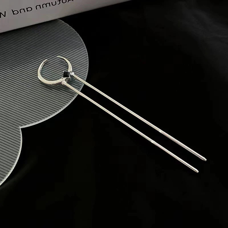 Elegant Chinese Tassel Hair Stick Floral Design Hairpin for Women