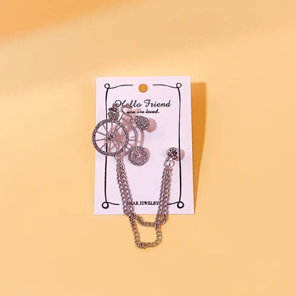 Men and Women Tassel Chain Suit Brooch Alloy Fashion Accessory H1337 3