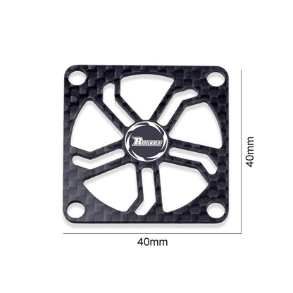 Rocket Carbon Cooling Fan Cover 40x40MM 30x30MM RC Protection 40x40MM CHINA