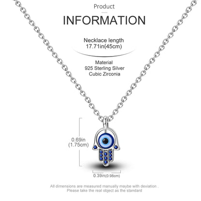 925 Sterling Silver Heart Chain Necklace for Women with Luxury Dog Paw Design Jewelry Gift KTN027