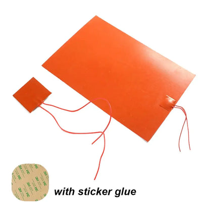 12V 220V Silicone Rubber Heating Pad Flexible Waterproof Heater