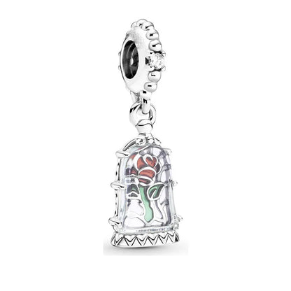 New 925 Silver Butterfly Bead Dinosaur Pendant for European Bracelets Exquisite DIY Jewelry