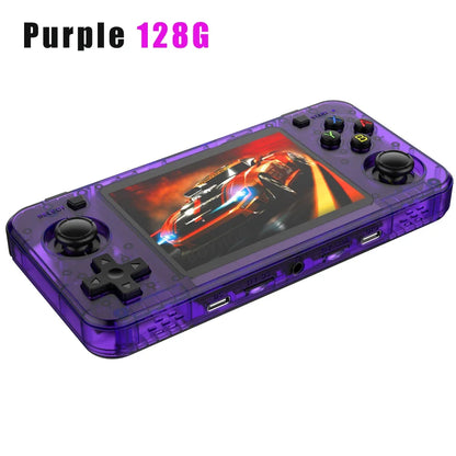 BOYHOM R36H Retro Handheld Game Console 3.5 Inch IPS RK3326 Open Linux Portable Player 3000 mAh Battery 10000+ Built In Games