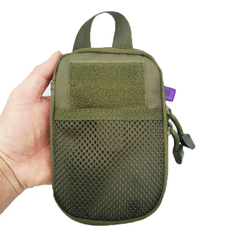 600D Nylon Tactical Bag Outdoor Molle Waist Fanny Pack