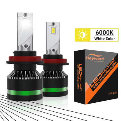 Heyword 160W 26000LM 6000K Led Headlight Bulbs H4 H7