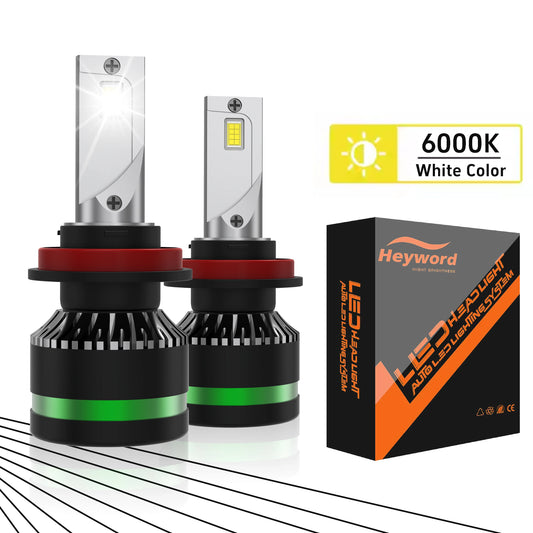 Heyword 160W 26000LM 6000K Led Headlight Bulbs H4 H7
