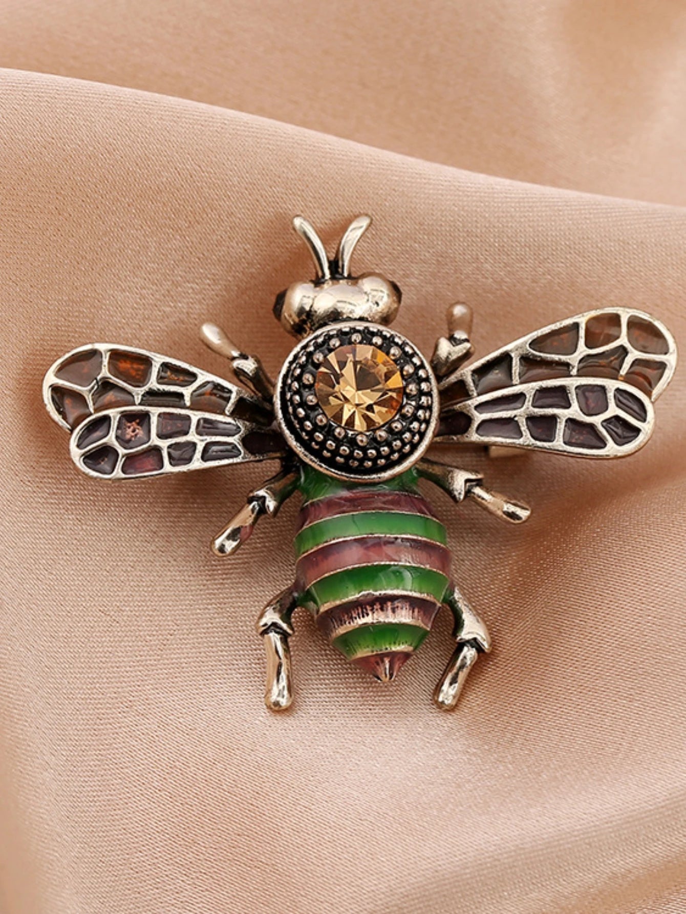 1PC Women's Fashion Trend Personalized Bee Brooch Pin Jewelry ZT9296-6