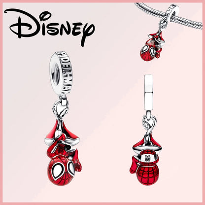 Disney 925 Sterling Silver Stitch Minnie Winnie Dangle