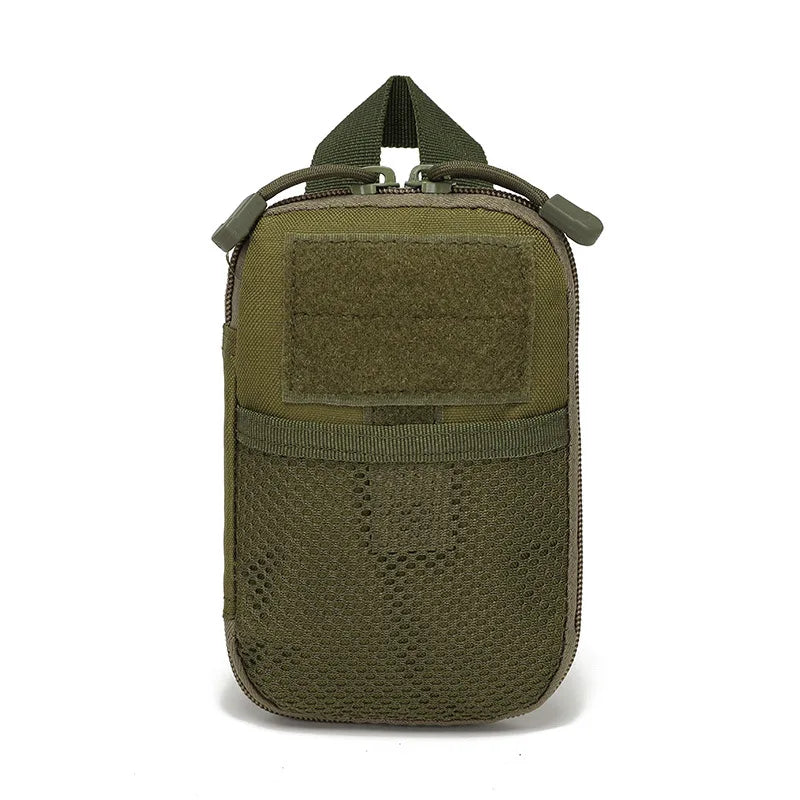 600D Nylon Tactical Bag Outdoor Molle Waist Fanny Pack OD