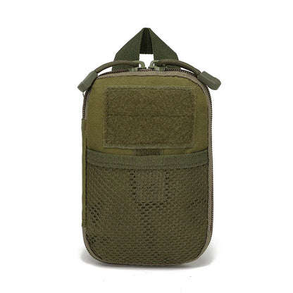 600D Nylon Tactical Bag Outdoor Molle Waist Fanny Pack OD