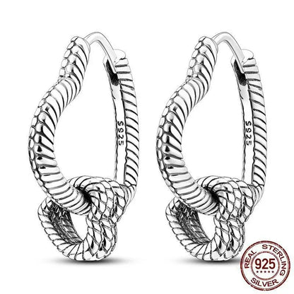 Luxury 925 Sterling Silver Chunky Hoop Earrings with Big Heart Zircon Accents for Women Wedding Party Jewelry Gifts