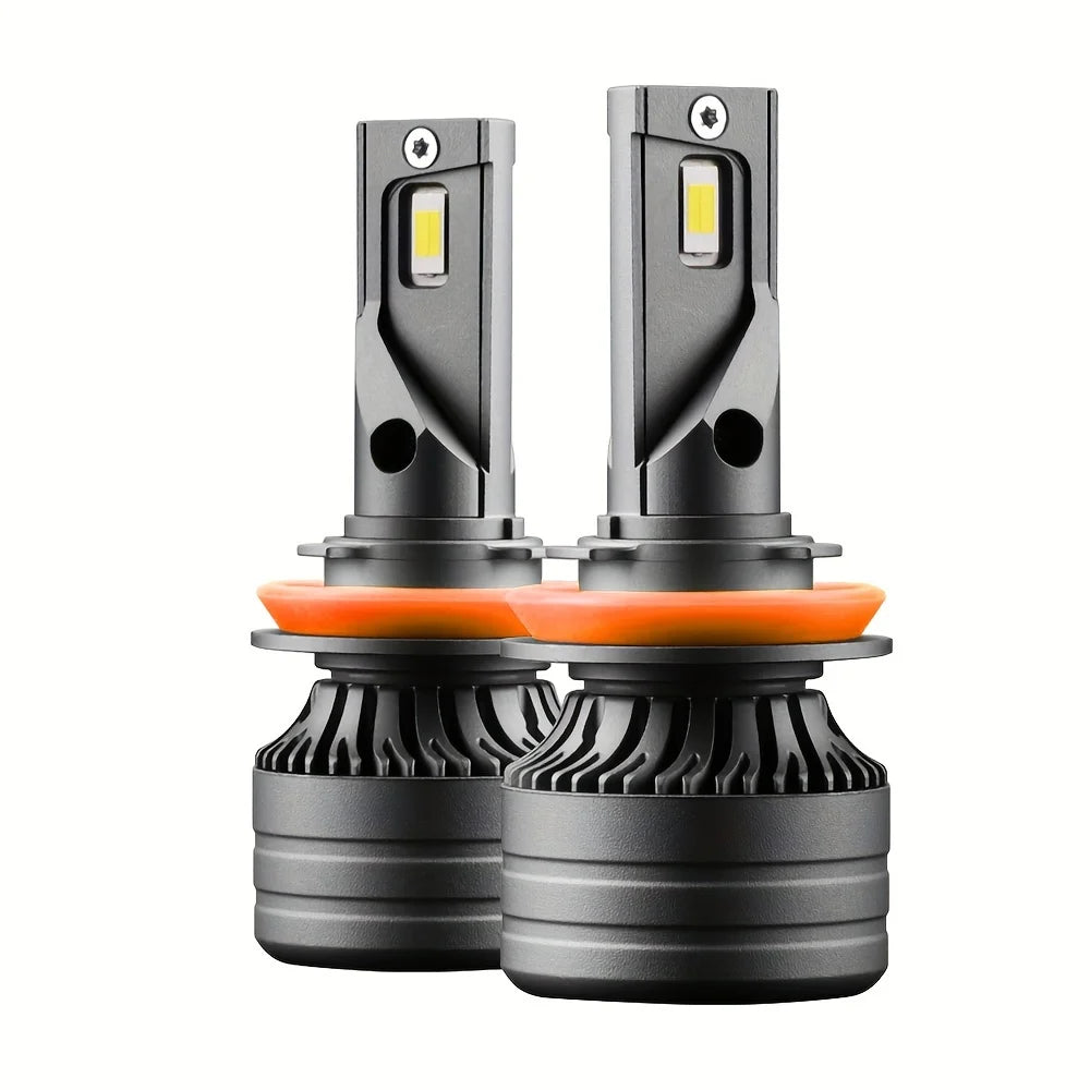 Ultra Bright LED Headlight Bulbs 9005 9006 H11 6000K White 160W Canbus Fast Cooling 80000Hrs Lifetime
