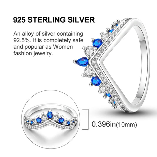 New 925 Sterling Silver Heart Shaped Zircon Starmoon Ring for Women Fine Engagement Wedding Jewelry Gifts SER069