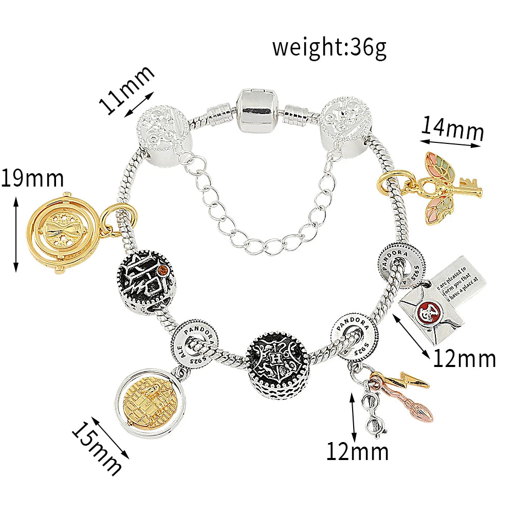 Bandai Japanese Metal Charms Bracelet For Girls Cosplay