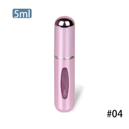 Mini Perfume Atomizer 5ml Refillable Travel Spray Bottle Portable Cosmetic Dispenser