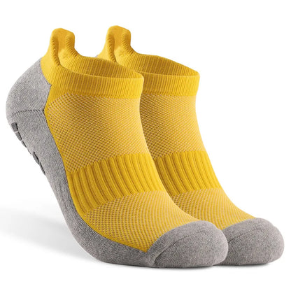 Unisex Football Ankle Socks Non Slip Silicone Bottom