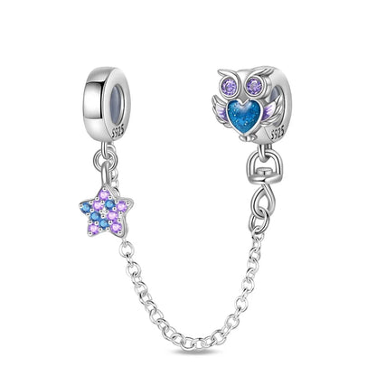 Sterling Silver Ocean-Themed Charm Pendant for Bracelets and Necklaces PAC1102