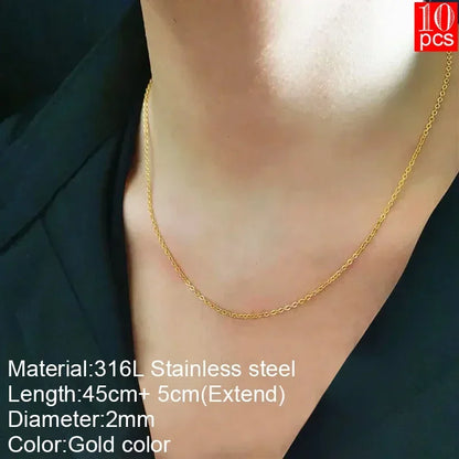 Elegant Blue Eye Heart Necklace Set for Women with Golden Star and Bee Charms on Stainless Steel Chain