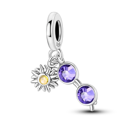 925 Sterling Silver Charm Bead Bracelet for Smartwatch and DIY Jewelry KTC1014