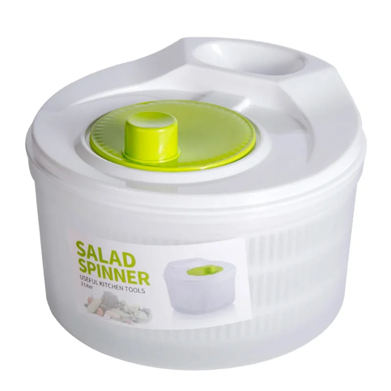 Kitchen Vegetable Dehydrator Salad Spinner Fruit Drain Basket Dryer Hand Crank Kitchen Tool Household Gadget Kitchen Accessories