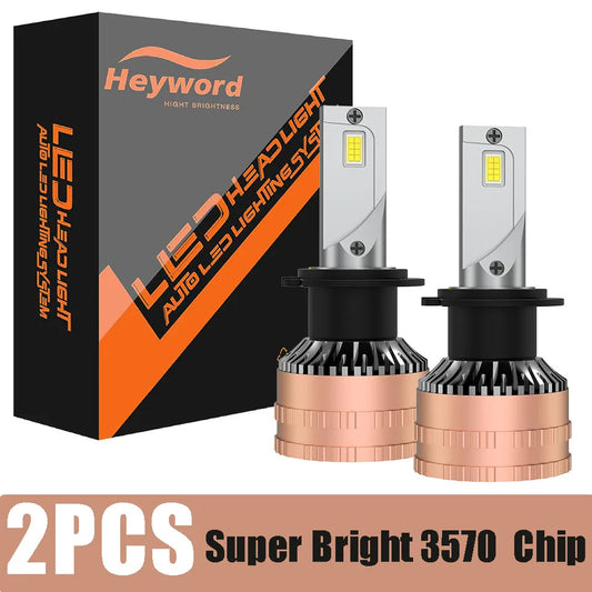 Heyword 300W 6000K LED Headlight Kit Universal Fit Car