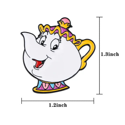 Anime Characters Enamel Pin Brooches Fashion Jewelry for Women 2