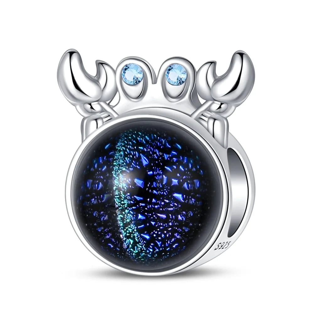 Sterling Silver Ocean-Themed Charm Pendant for Bracelets and Necklaces PAC1139