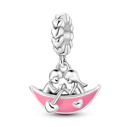 925 Sterling Silver Charm Bead Bracelet for Smartwatch and DIY Jewelry KTC763