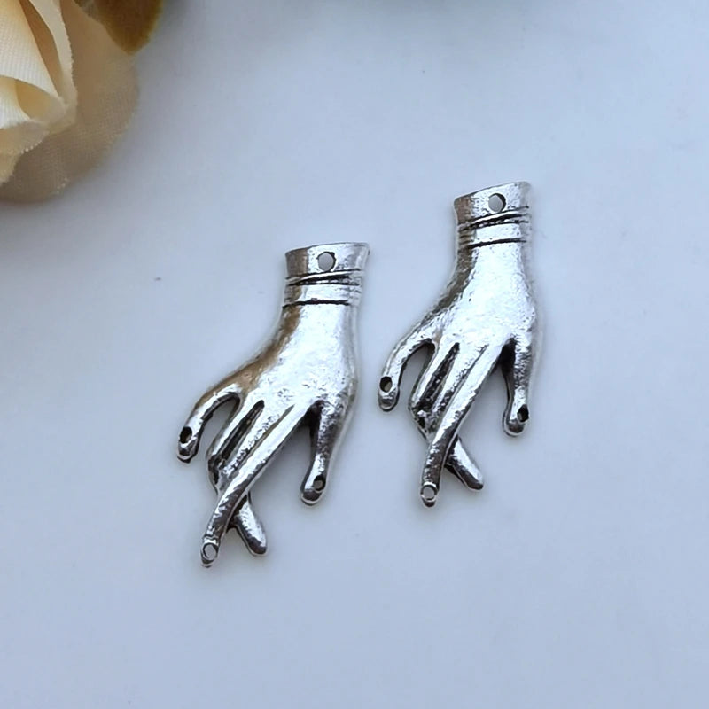 5 Piece Hand Sword Pendant Set DIY Unisex Gothic Charms